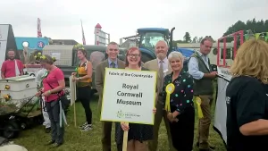 Charles Prints: Preparing for the Princes Countryside Parade at the Royal Cornwall Show