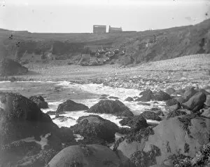 Images Dated 11th June 2018: Priests Cove, Cape Cornwall, St Just in Penwith, Cornwall. Around 1900