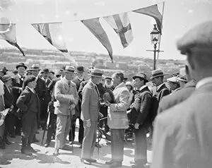 Falmouth Collection: The Prince of Wales Pier, Falmouth, Cornwall. 5th May 1905