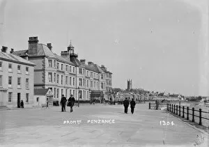 Penzance Collection: The Promenade, Penzance, Cornwall. Around 1910