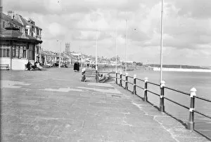 Penzance Collection: The Promenade, Penzance, Cornwall. After 1935