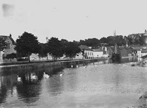 Images Dated 30th July 2019: Back Quay and The Green, Truro, Cornwall. Early 1900s