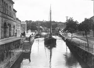 Images Dated 18th July 2016: Back Quay and Lemon Quay, Truro, Cornwall. Probably early 1920s