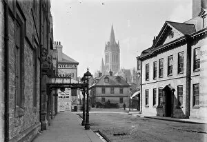 Images Dated 19th November 2019: Quay Street, Truro, Cornwall. Around 1920s