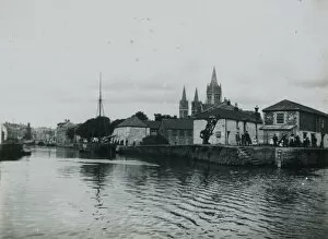 Images Dated 30th July 2019: Back Quay, Truro, Cornwall. 1910