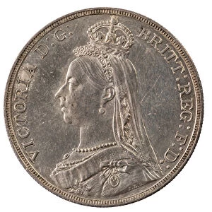 Images Dated 30th January 2019: Queen Victoria Jubilee Head Silver Crown, England