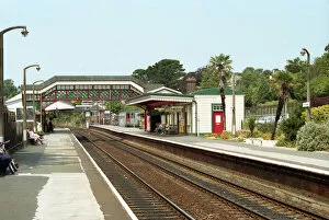 Images Dated 18th March 2019: Railway Station, St Austell, Cornwall. July 1990