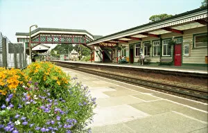 Images Dated 18th March 2019: Railway Station, St Austell, Cornwall. July 1990