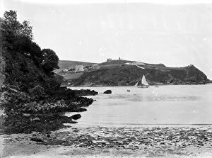 Images Dated 9th April 2016: Readymoney Cove, Fowey, Cornwall. 1904