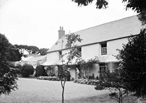Images Dated 2nd July 2018: The Rectory, Church Cove, Landewednack, Cornwall. 1897