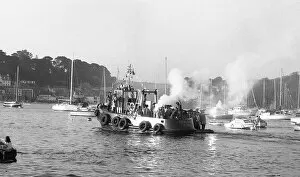 Images Dated 29th August 2019: Regatta and Carnival Week, Fowey, Cornwall. August 1993