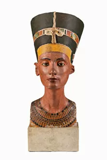 Images Dated 30th January 2019: Replica Bust of Nefertiti, Germany