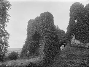 Lanlivery Collection: Restormel Castle, Lanlivery Parish, Cornwall. 1914