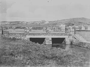 St Minver Collection: Road Bridge at Polzeath, St Minver, Cornwall. Late 1930s