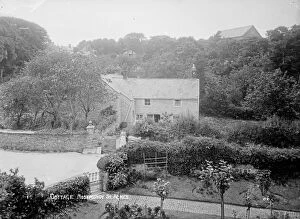 St Agnes Collection: Rosemundy Cottage, St Agnes, Cornwall. Early 1900s
