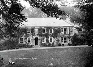 Images Dated 4th March 2016: Rosemundy House, St Agnes, Cornwall. Early 1900s