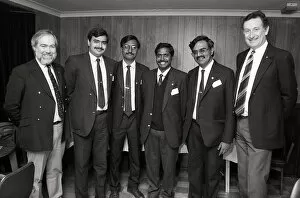 Lostwithiel Collection: Rotarians from India visiting Lostwithiel, Cornwall. March 1993
