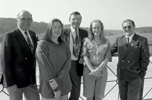 Images Dated 30th April 2019: Rotary Club Exchange, Lostwithiel, Cornwall. June 1992