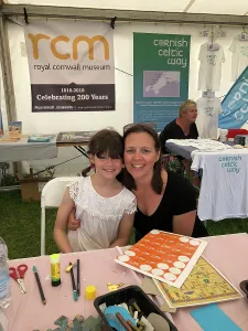 Education Prints: Royal Cornwall Museums activity table at the Royal Cornwall Show