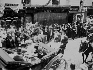 Truro Collection: Royal Visit, 7 King Street, Truro, Cornwall. 15th July 1903