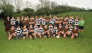 Images Dated 12th December 2019: Rugby Team, Fowey, Cornwall. September 1993