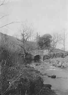 Images Dated 29th January 2018: Scawswater Bridge, Idless, Cornwall. 1910s