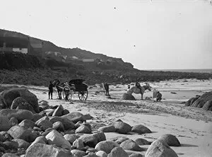 Images Dated 14th December 2019: Sennen Cove, Cornwall. Early 1900s
