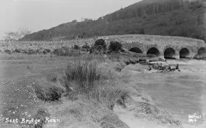 Images Dated 15th December 2017: Sett Bridge, Ruan Lanihorne, Cornwall. Probably 1910s