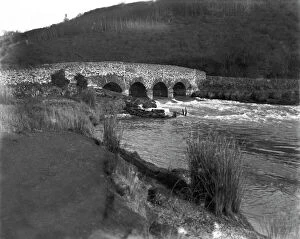 Images Dated 15th December 2017: Sett Bridge, Ruan Lanihorne, Cornwall. Probably 1910s