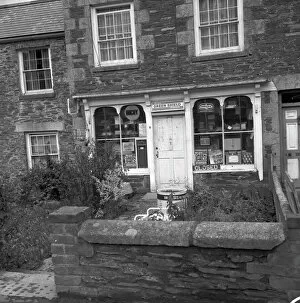 Tresillian Collection: Shop and post office, Denas Water, Tresillian, Cornwall. 1975