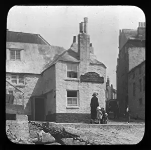 Images Dated 12th April 2018: The Sloop Inn, St Ives, Cornwall. Before 1922