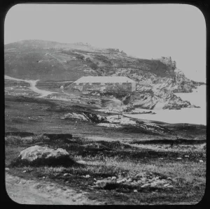 Spy pilchard cellar, Newquay, Cornwall. Late 1800s