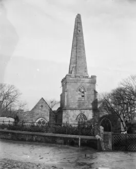 St Agnes Collection: St Agnes Church, Cornwall. Around 1905