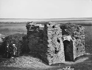 St Merryn Collection: St Constantine chapel remains, St Merryn, Cornwall. 1906