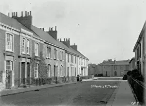 Images Dated 8th June 2019: St Georges Road, Truro, Cornwall. Early 1900s