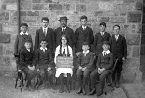 Images Dated 26th March 2019: St Hilary School, Cornwall. 1910-1914