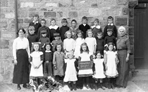 Images Dated 14th December 2019: St Hilary School, Cornwall. Around 1914