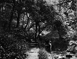 Images Dated 4th April 2016: To St Knightons Kieve, near Boscastle, Tintagel, Cornwall. 19th June 1905