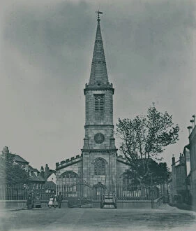 Truro Collection: St Marys Church, Truro, Cornwall. Around 1870