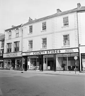 Images Dated 7th April 2018: St Nicholas Street, Truro, Cornwall. 1960