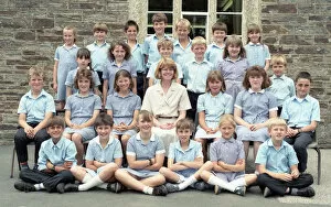Images Dated 22nd January 2019: St Winnow Church of England Primary School, Lostwithiel, Cornwall. June 1991