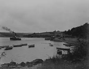 Images Dated 13th December 2019: Sunny Corner, Truro River, Truro, Cornwall. Early 1900s