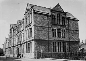 Images Dated 13th December 2019: The Technical School, Union Place, Truro, Cornwall. Early 1900s