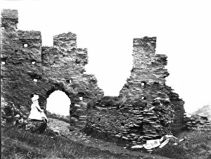 Images Dated 5th March 2016: Tintagel Castle, Cornwall. 1907