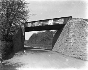Images Dated 8th August 2016: Tolgarrick railway bridge, Truro, Cornwall. 1920s