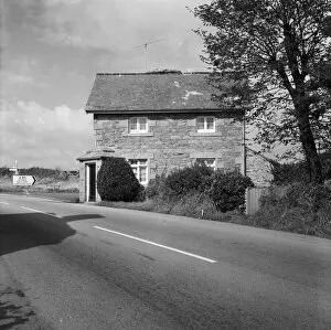 Images Dated 23rd February 2018: Toll House, Tremethick Cross, Madron, Cornwall. 1973