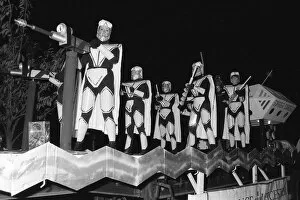 Images Dated 11th March 2019: Torchlight Carnival, St Austell, Cornwall. November 1992