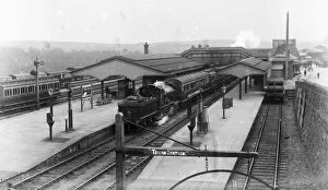 Images Dated 26th July 2016: Truro railway station, Cornwall. Between 1904-1912