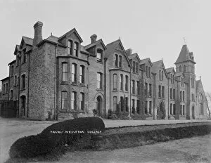 Images Dated 10th December 2019: Truro School, formerly Truro College, Trennick Lane, Truro, Cornwall. Late 1800s / early 1900s