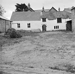 Sithney Collection: Truthall Manor House, Sithney, Cornwall. 1961